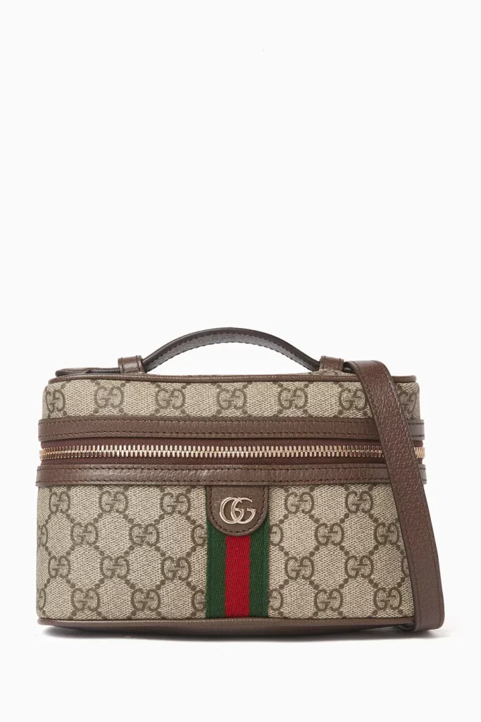 Gucci Ophidia GG Supreme Mini Vanity Case Crossbody Bag