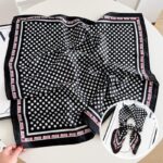 Luxury Printed Silk Twill Square Scarf Collection (70cm x 70cm)