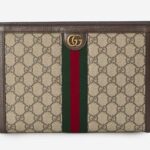 Gucci Ophidia GG Supreme Zippered Pouch